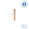 Wood Axle Pegs Multiple Sizes Available, Mini Wood Train Craft Parts for Wood Wheels | Woodpeckers